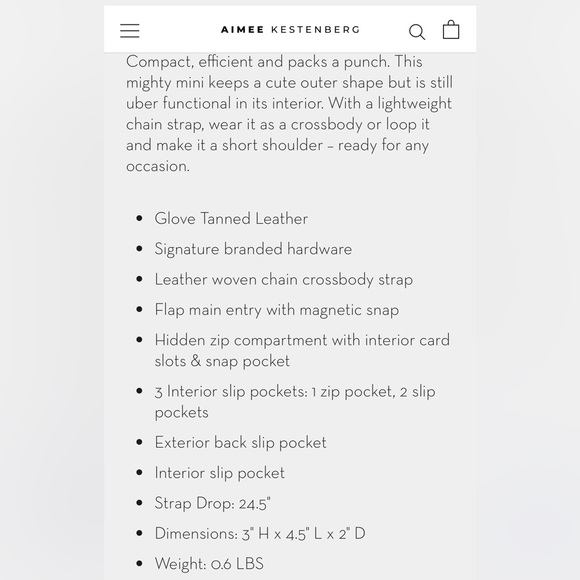 Aimee Kestenberg moon and back mini - Picture 2 of 5